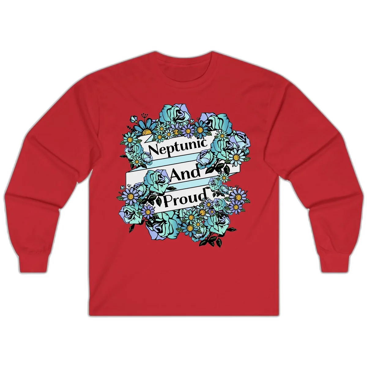 Neptunic And Proud Long Sleeve in Red