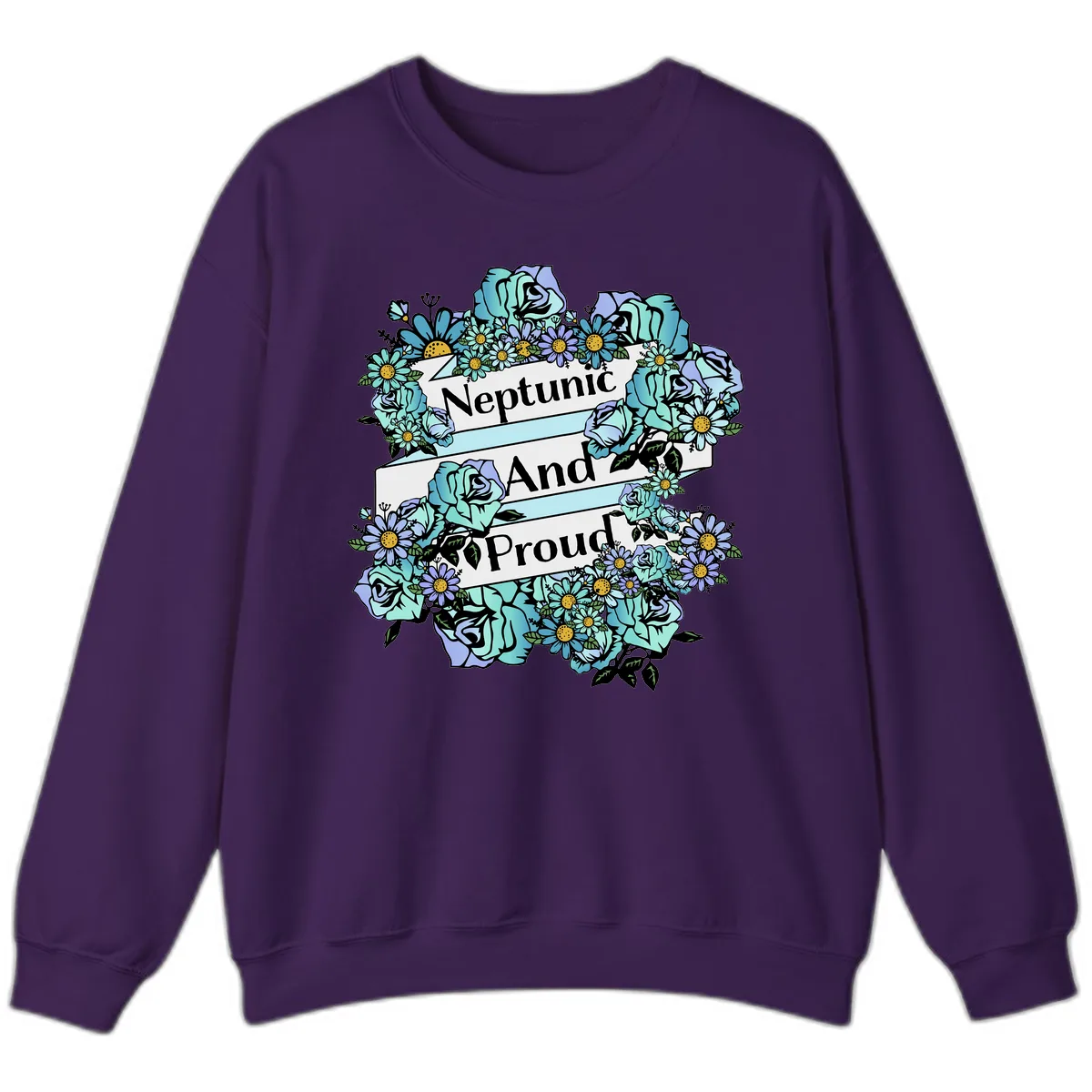 Neptunic And Proud Sweatshirt in Purple