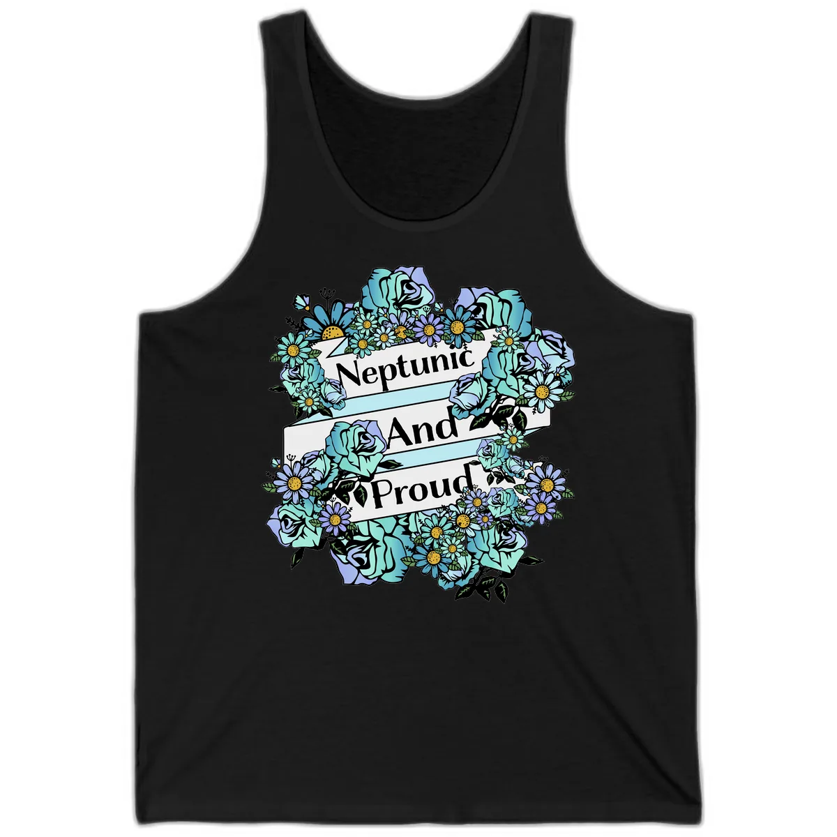 Neptunic And Proud Tank in Black