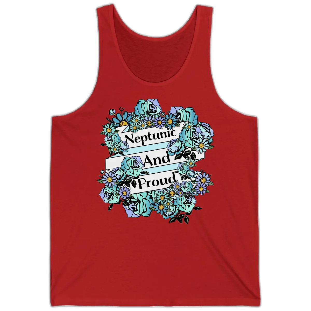 Neptunic And Proud Tank in Red