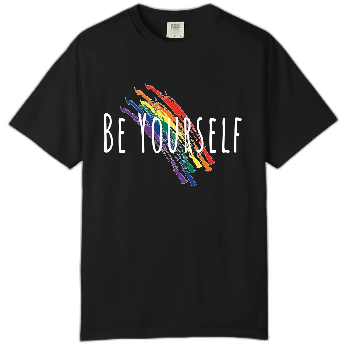 Beyond Left Indonesia Pride Map Comfort Color in Black