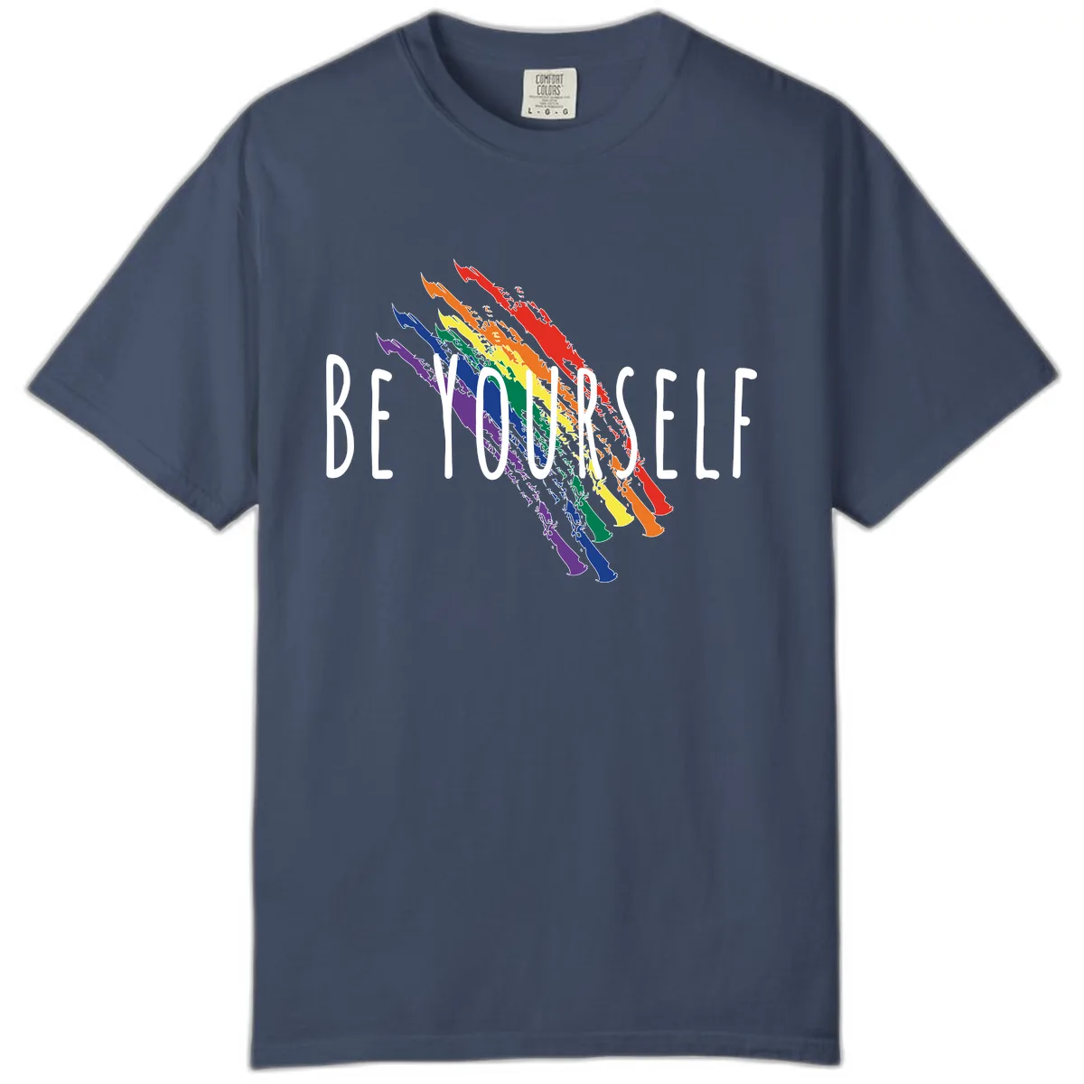 Beyond Left Indonesia Pride Map Comfort Color in Midnight