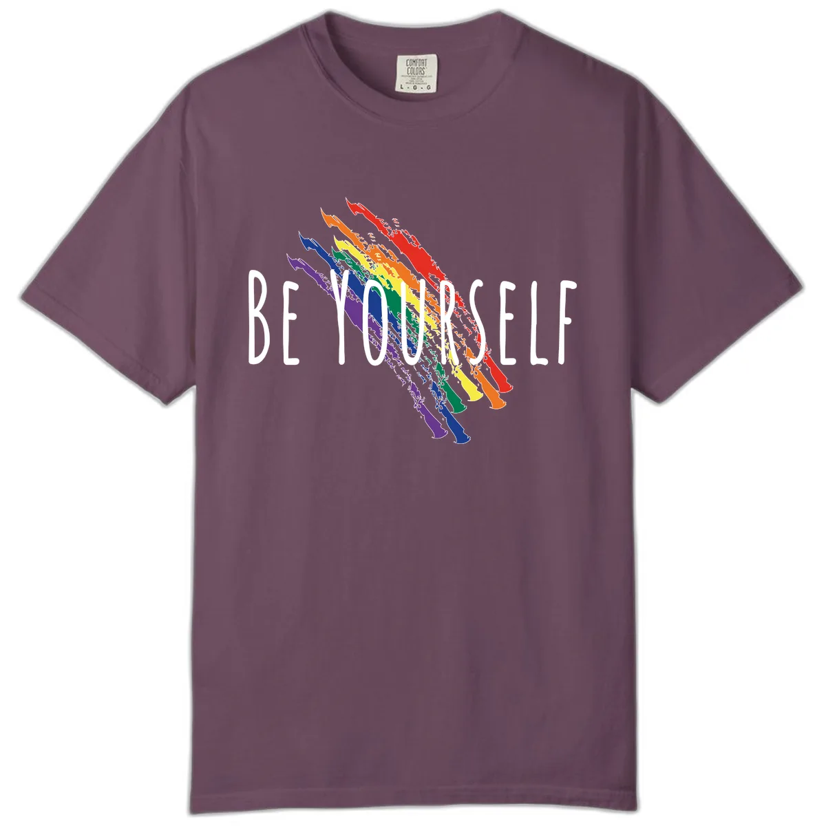 Beyond Left Indonesia Pride Map Comfort Color in Berry