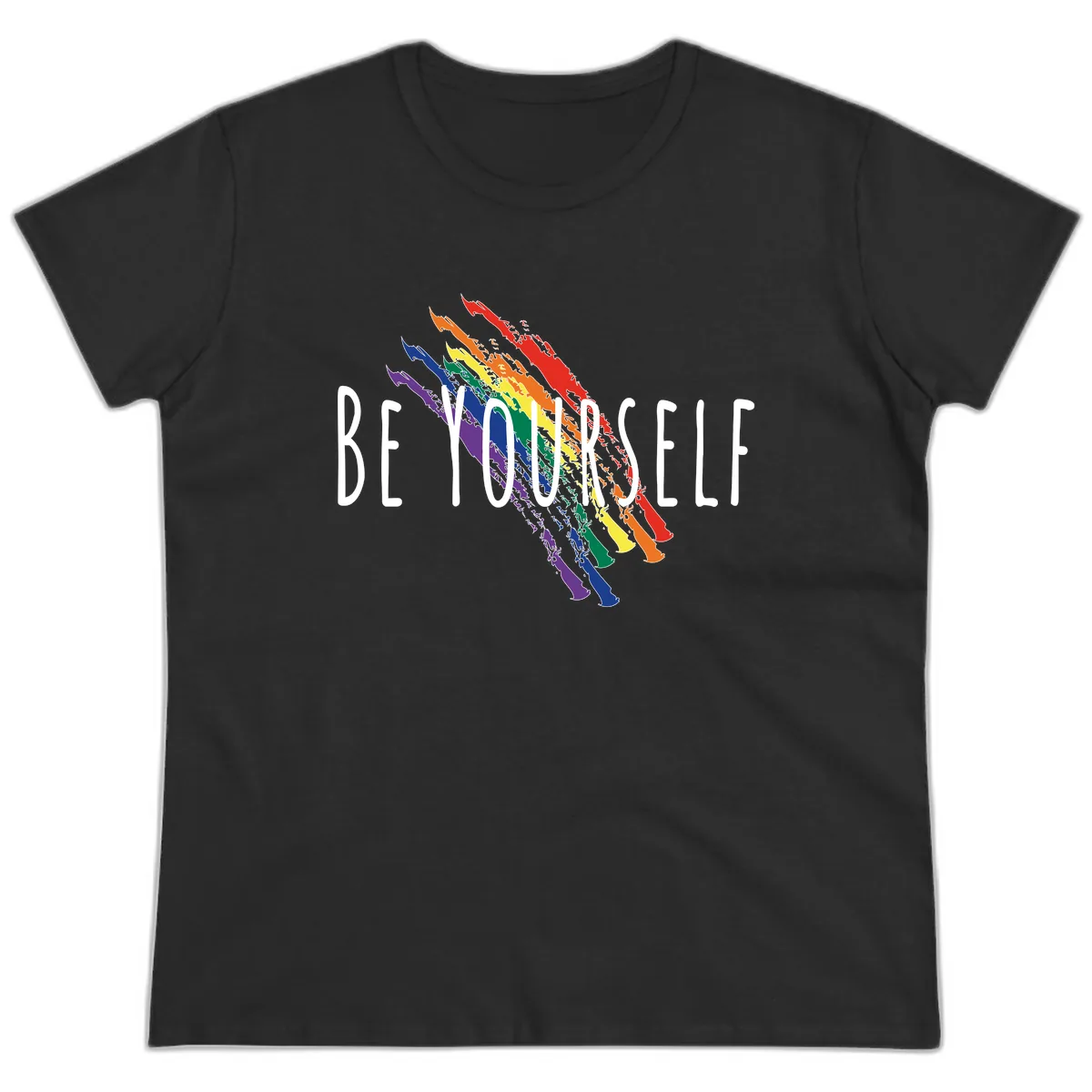 Beyond Left Indonesia Pride Map Ladies Tee in Black