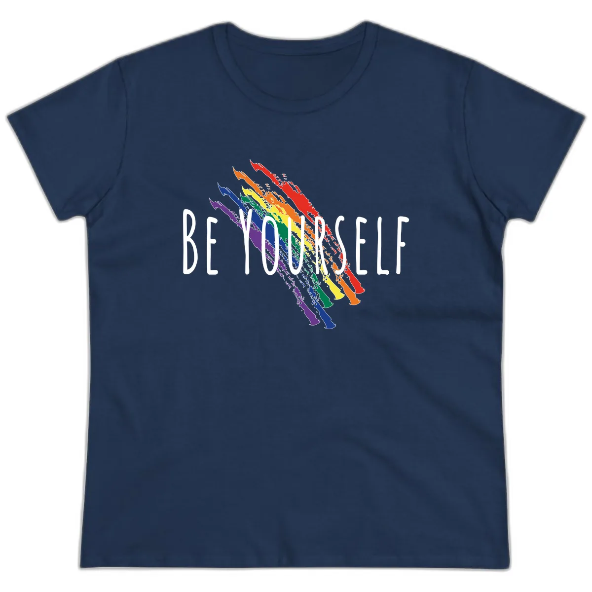 Beyond Left Indonesia Pride Map Ladies Tee in Navy