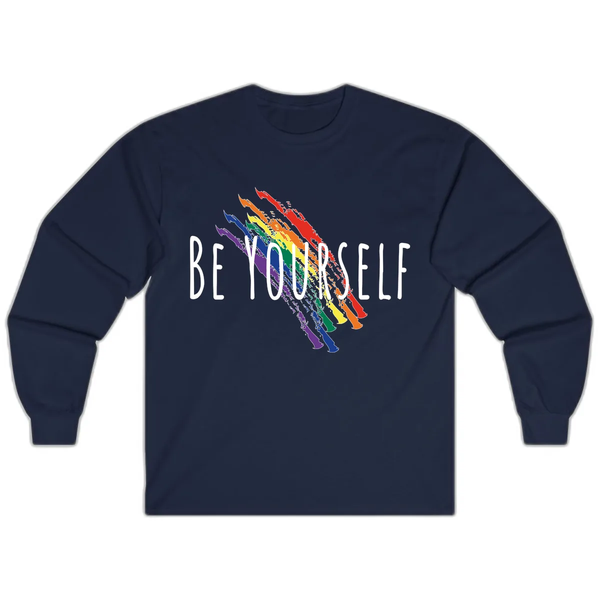 Beyond Left Indonesia Pride Map Long Sleeve in Navy