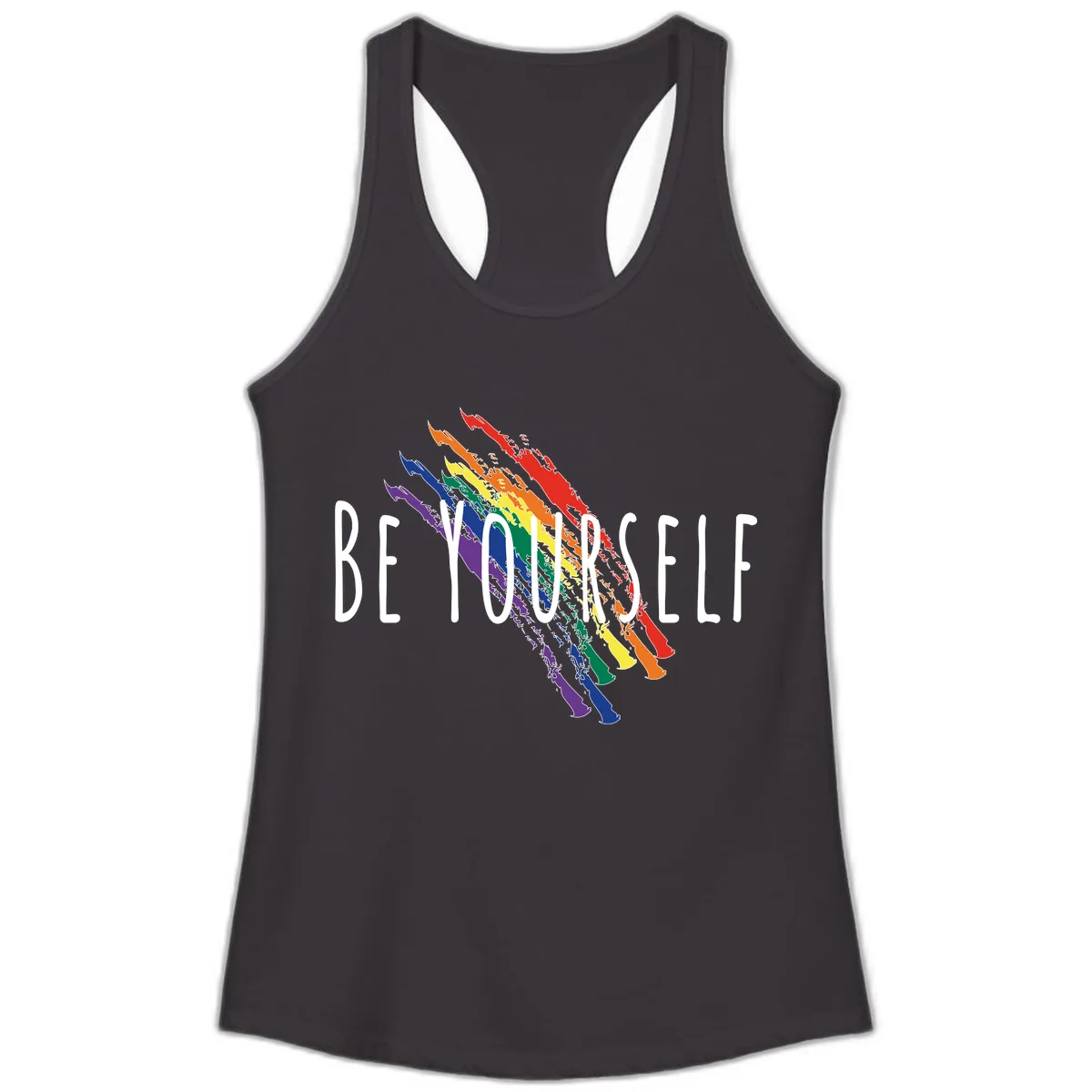 Beyond Left Indonesia Pride Map Ladies Tank in Black
