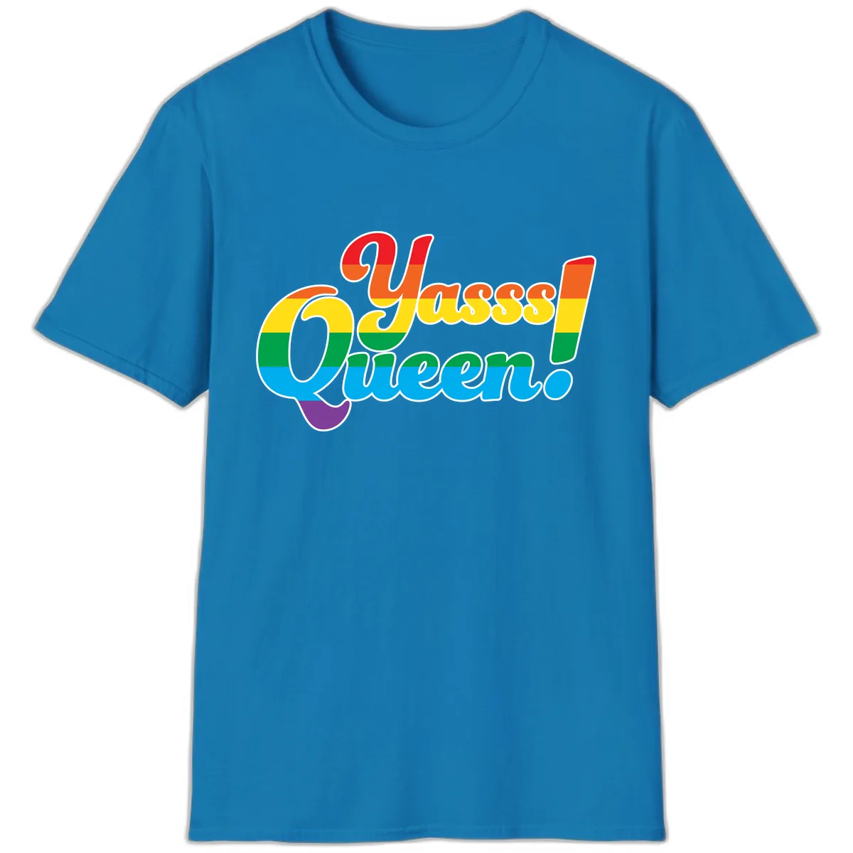Unapologetically Queer Pride T-Shirt in Sapphire