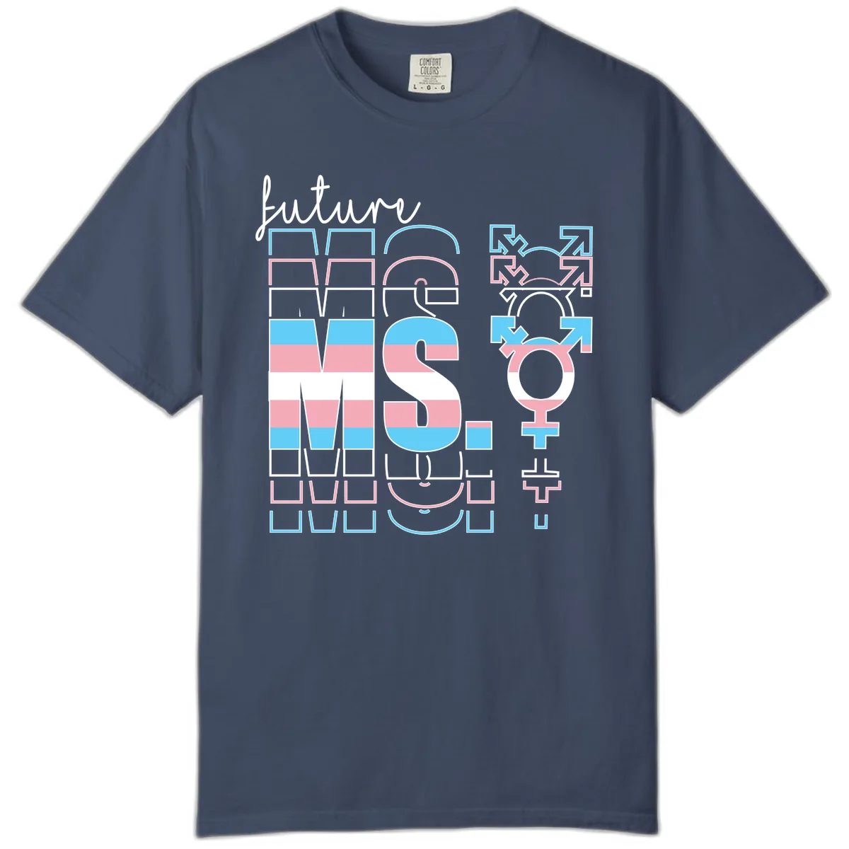 Future Self Gender Expression Pride Comfort Color in Midnight