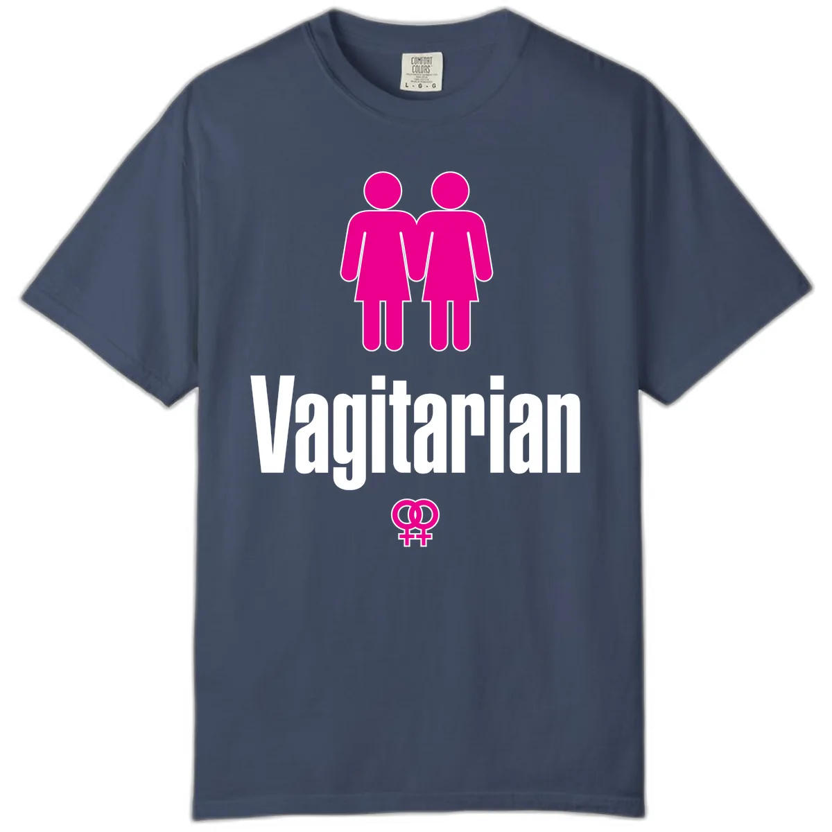 Vagitarian Pride Comfort Color in Midnight