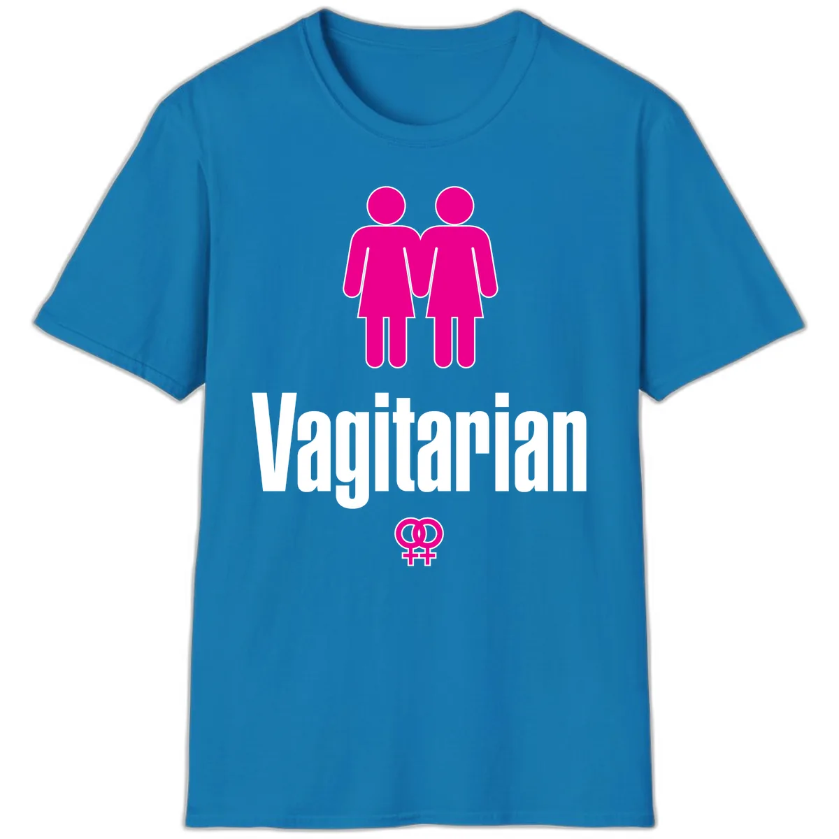 Vagitarian Pride T-Shirt in Sapphire