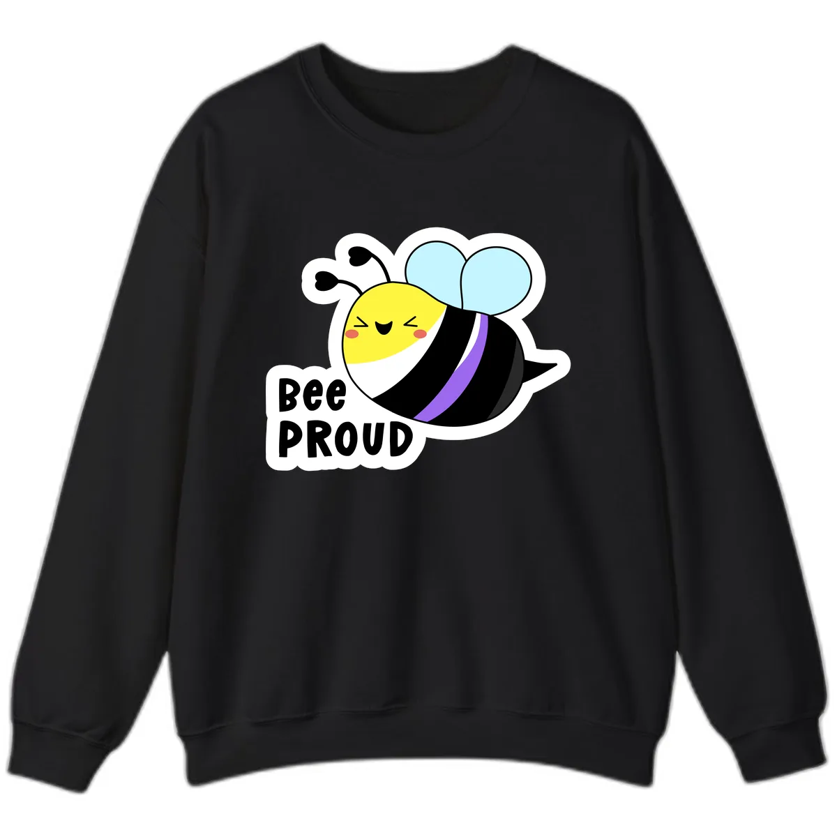 Bee Proud Sweatshirt in Black
