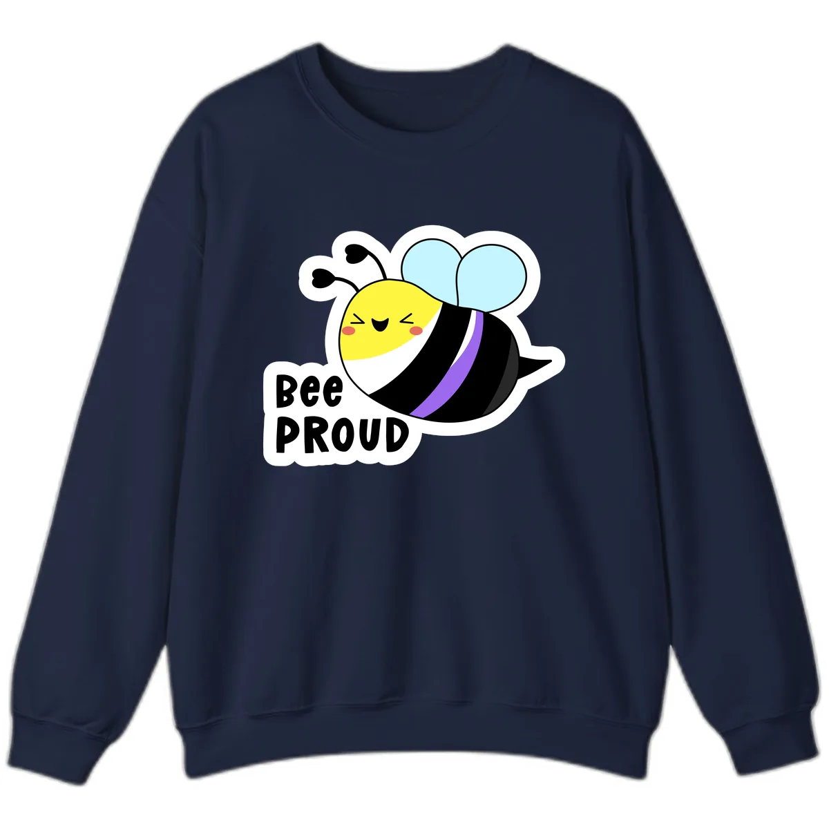 Bee Proud Sweatshirt in Navy