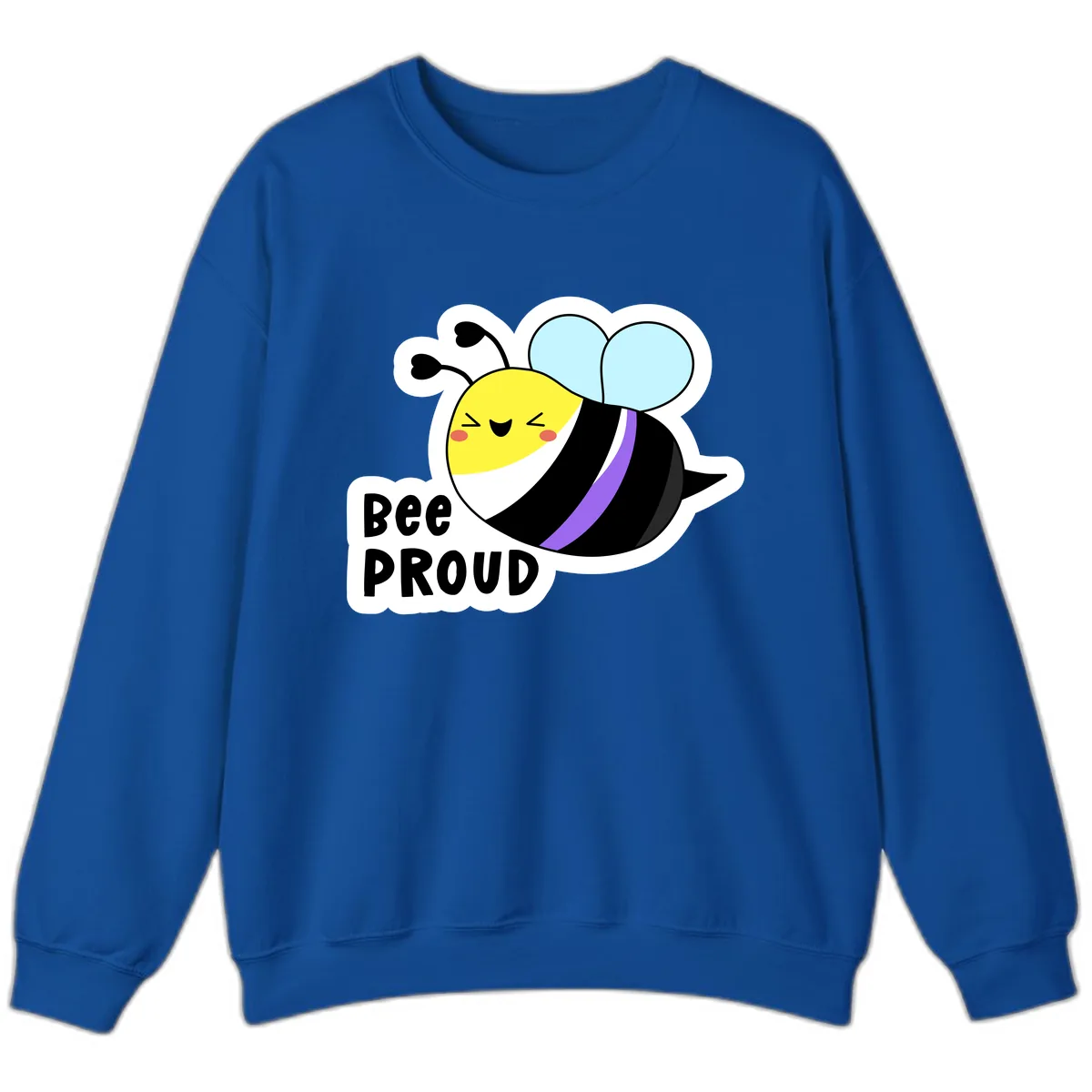 Bee Proud Sweatshirt in Royal