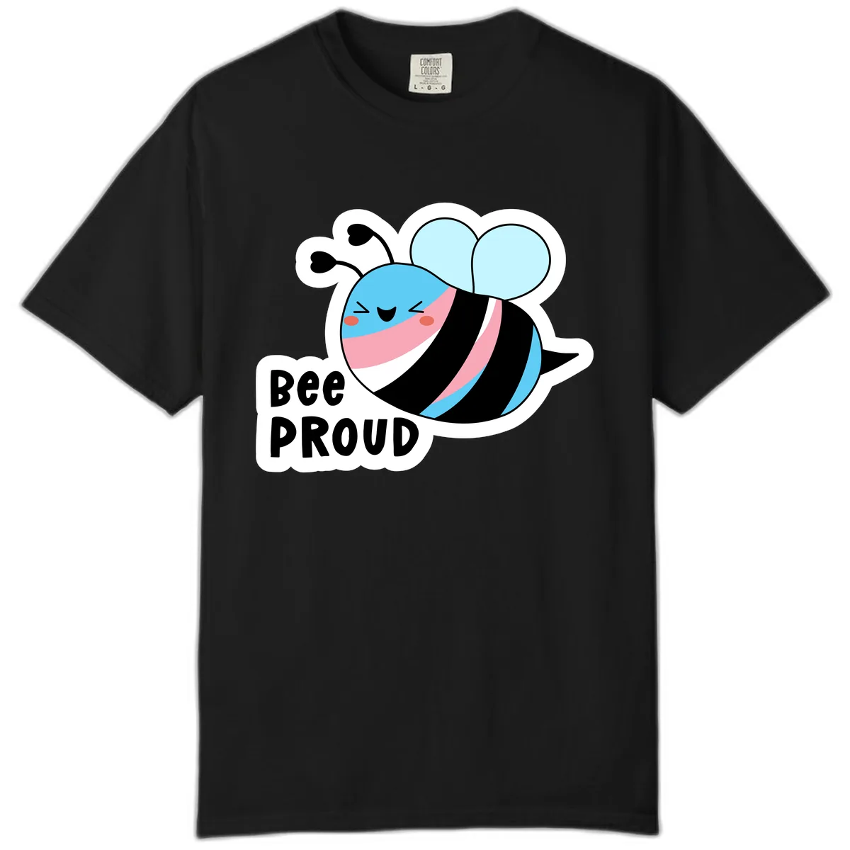 Bee Proud Comfort Color in Black