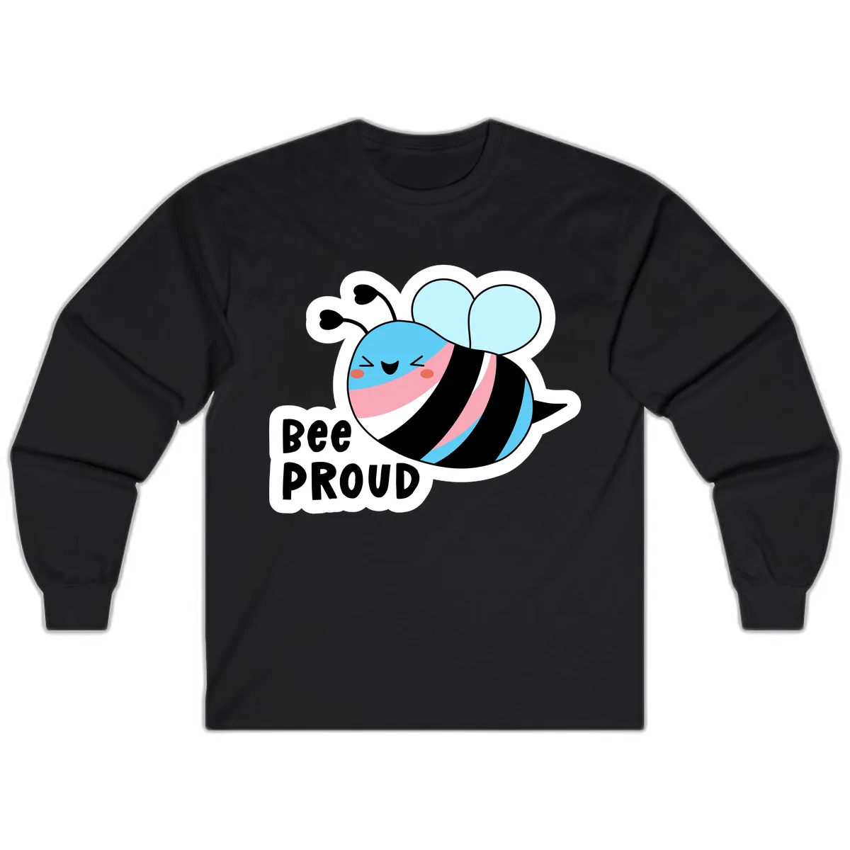 Bee Proud Long Sleeve in Black