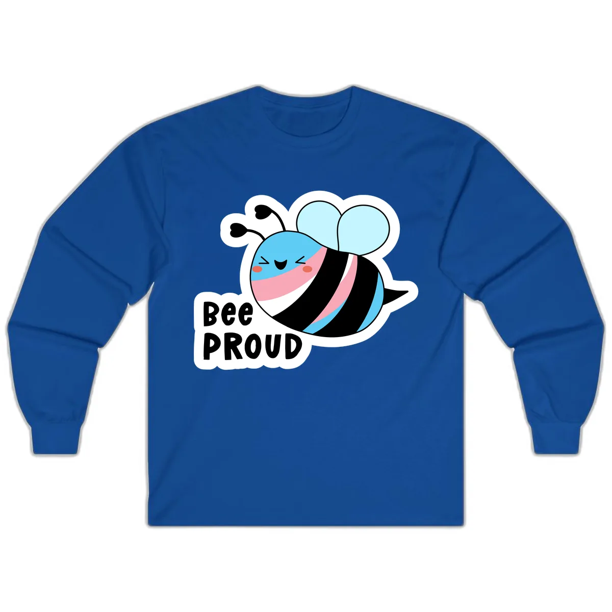Bee Proud Long Sleeve in Royal