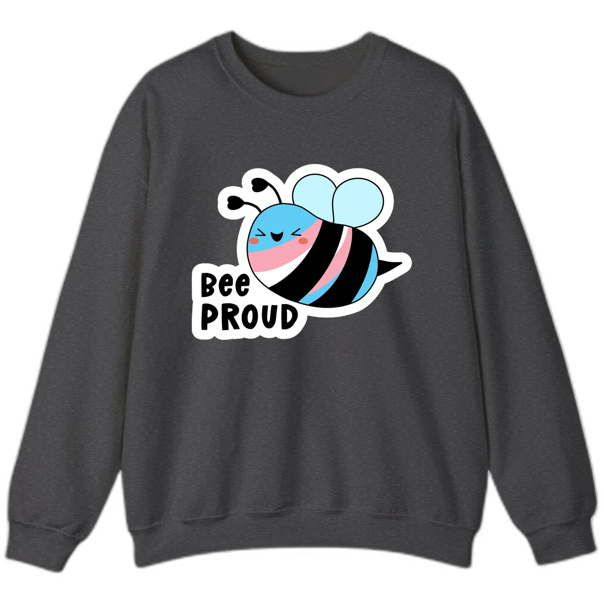 Bee Proud Sweatshirt in Dark Heather