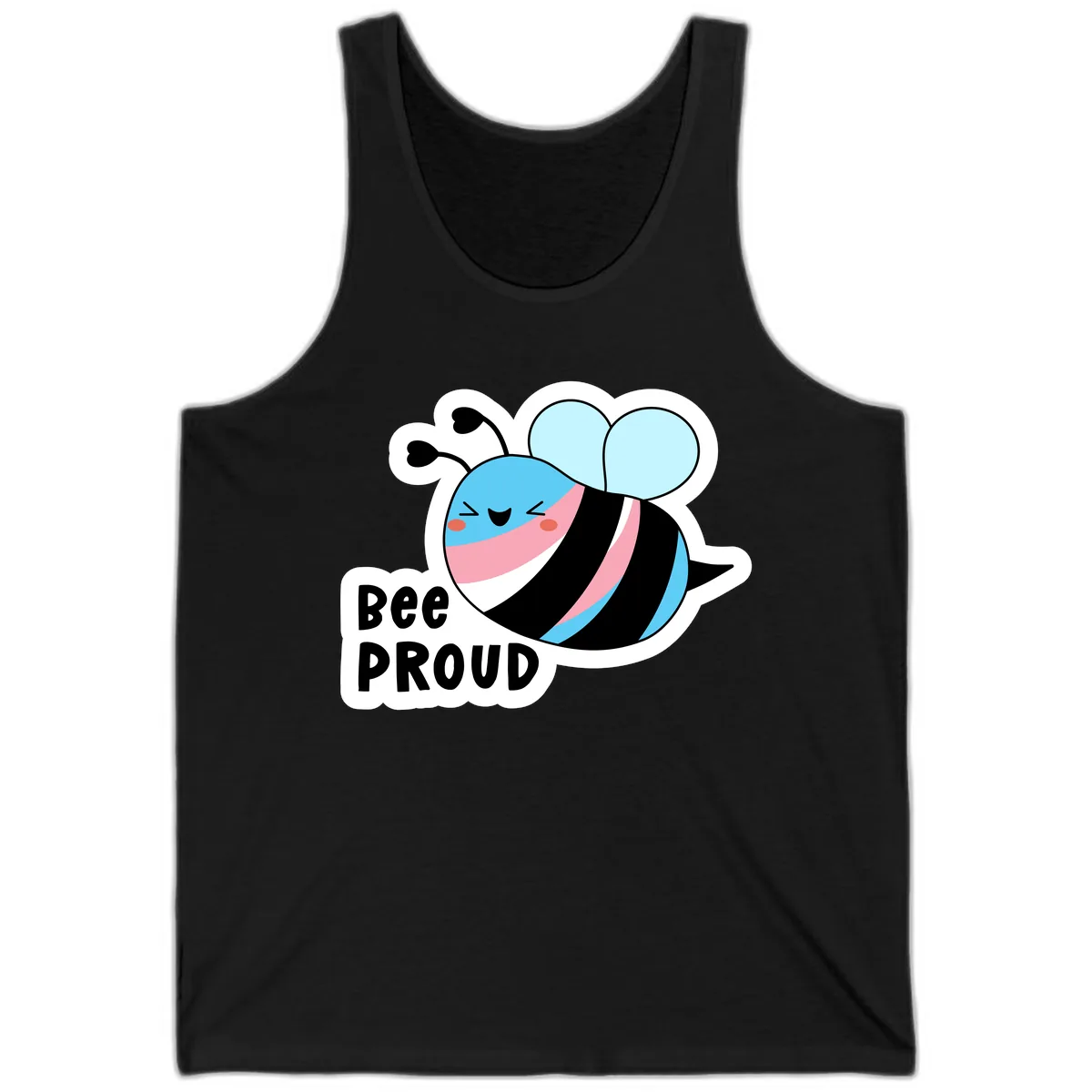 Bee Proud Tank in Black