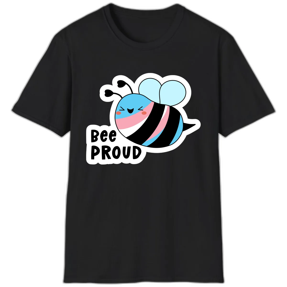 Bee Proud T-Shirt in Black