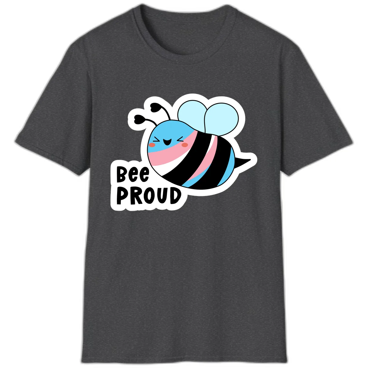 Bee Proud T-Shirt in Dark Heather