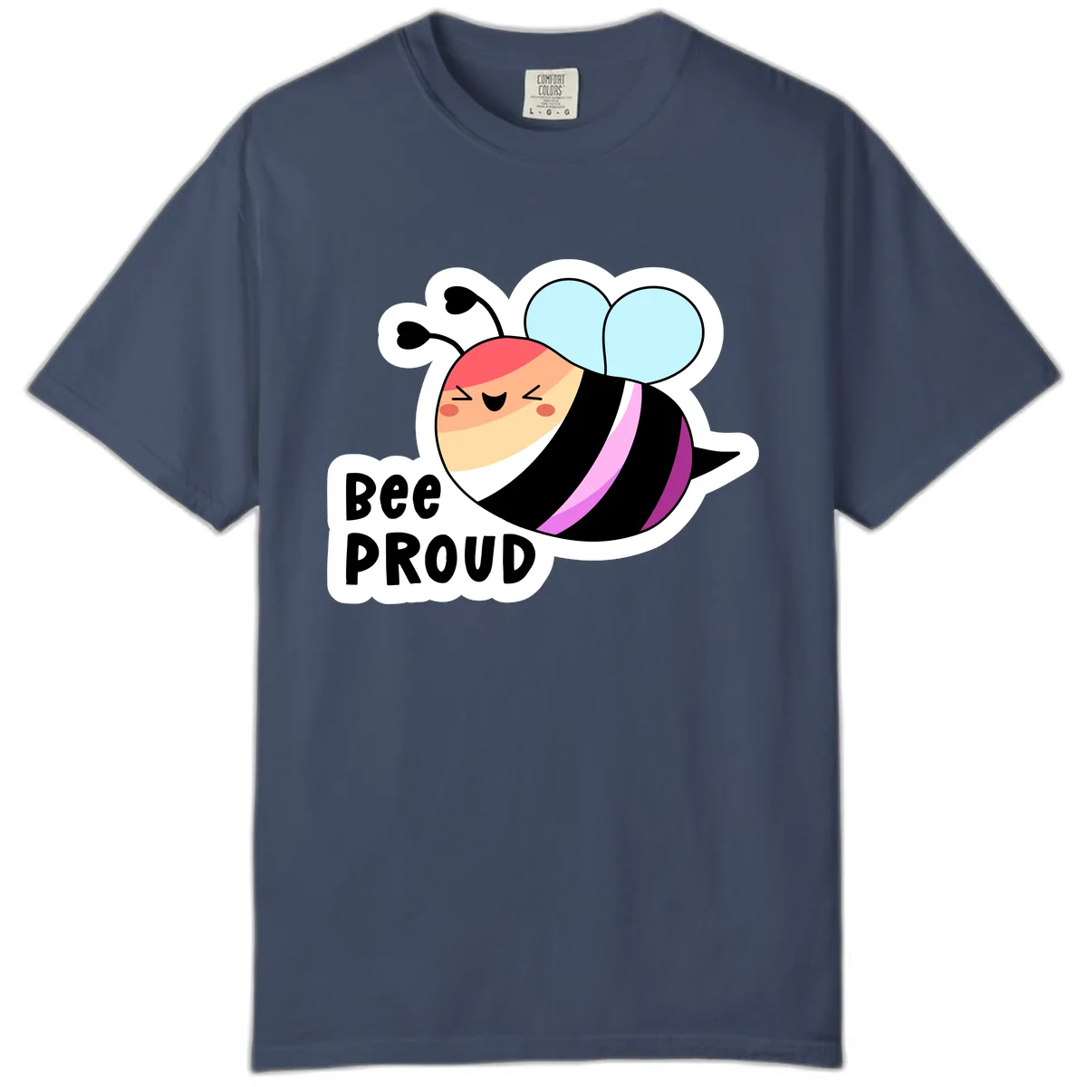 Bee Proud Comfort Color in Midnight