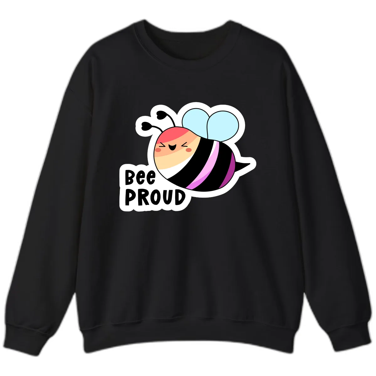 Bee Proud Sweatshirt in Black
