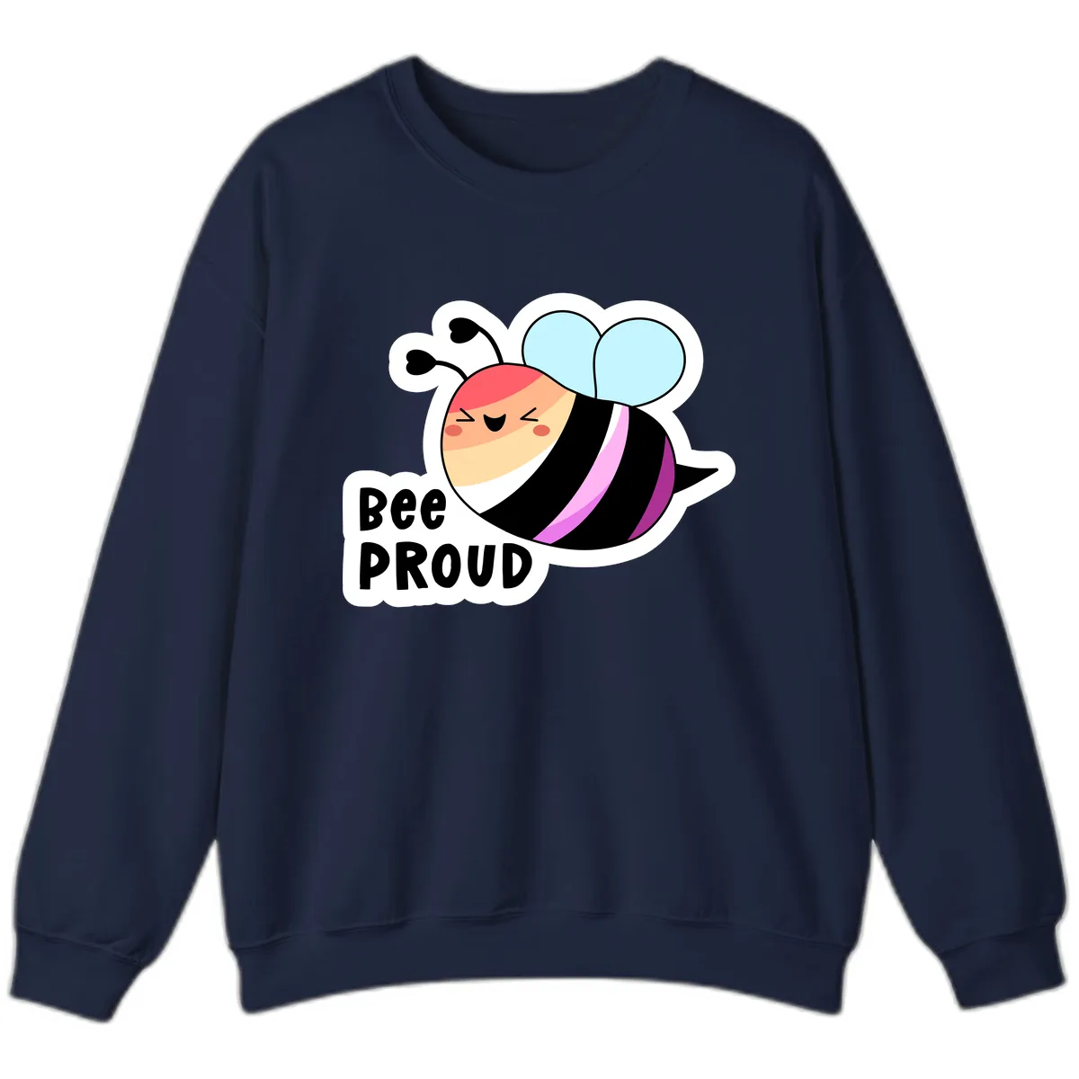 Bee Proud Sweatshirt in Navy