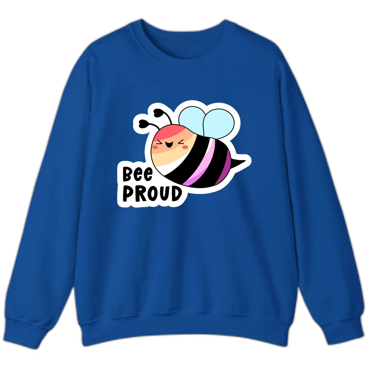 Bee Proud Sweatshirt in Royal