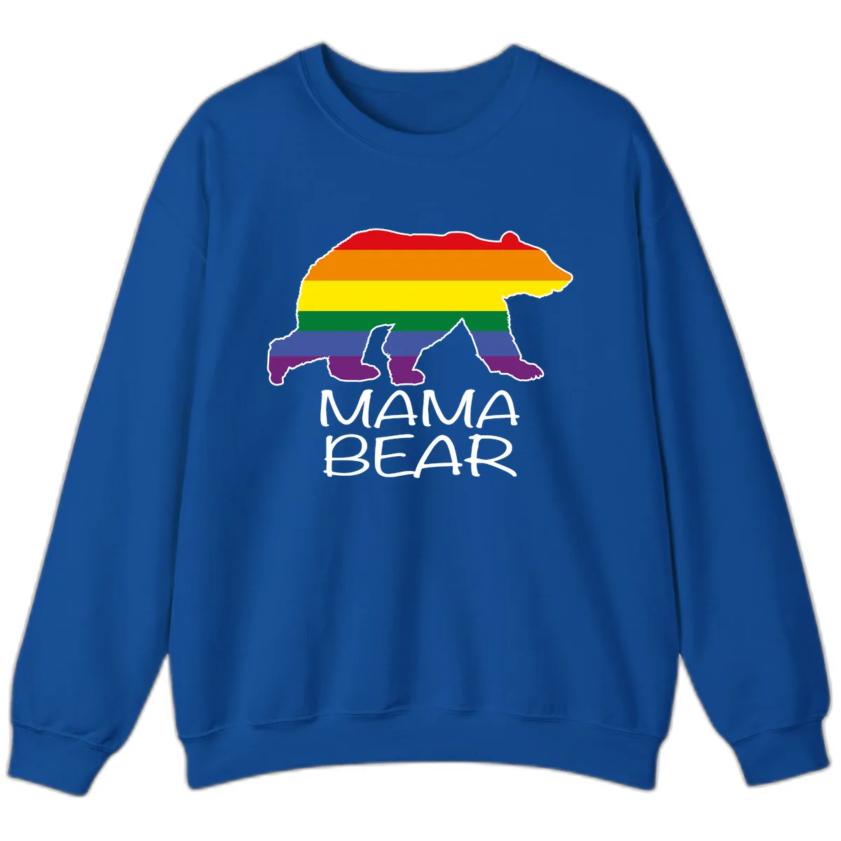 Mama Bear Pride Sweatshirt in Royal