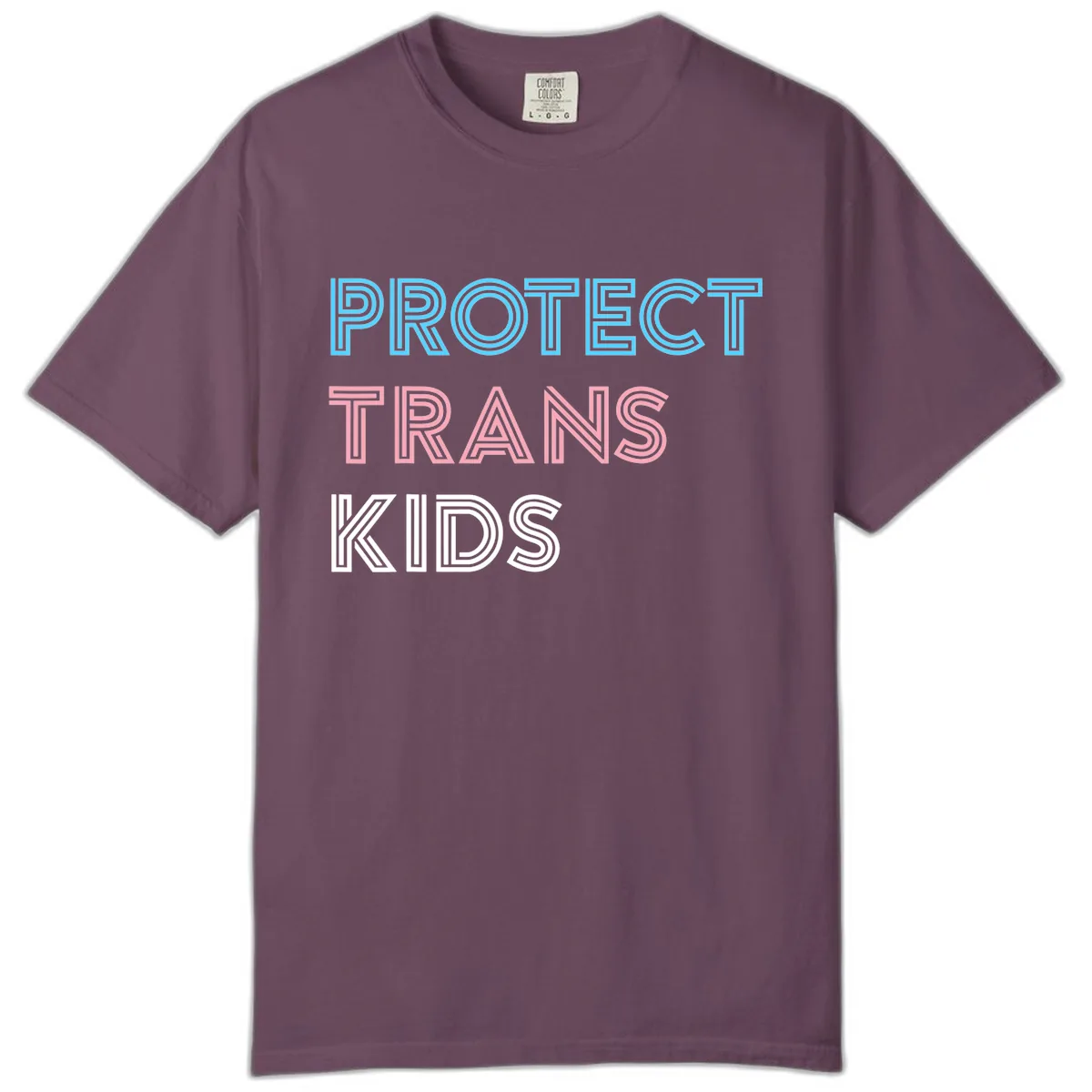 Protect Trans Kids Comfort Color in Berry