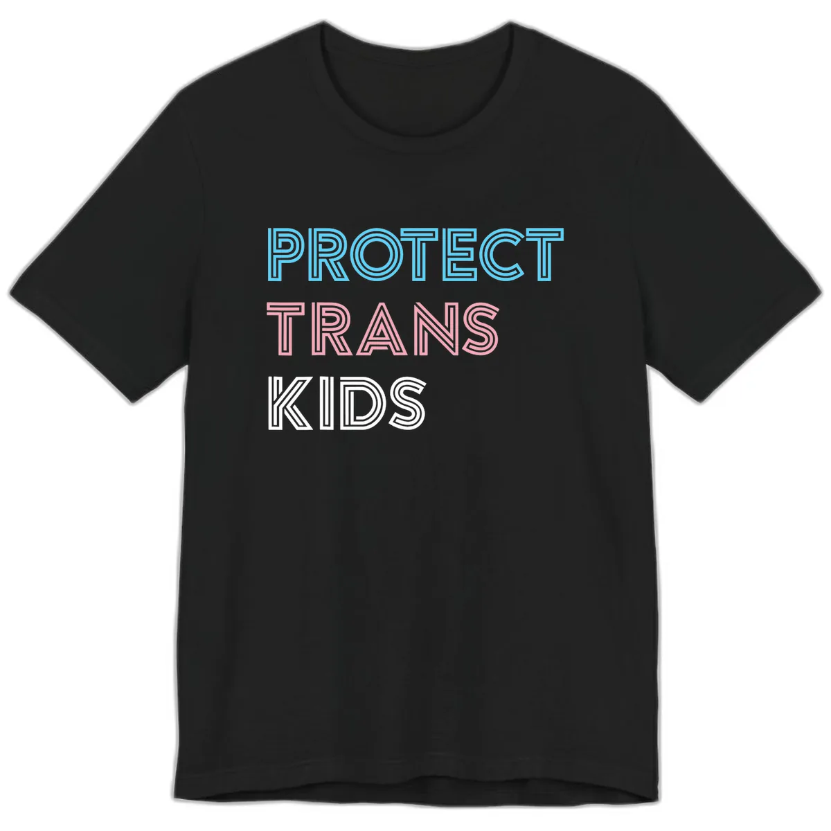 Protect Trans Kids Premium T-Shirt in Black