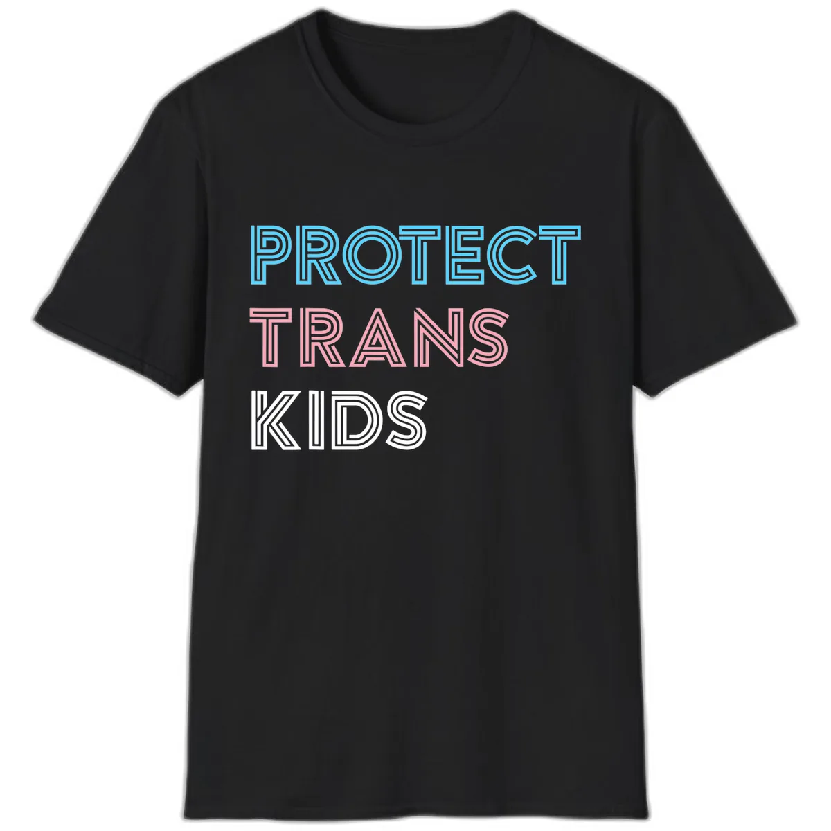 Protect Trans Kids T-Shirt in Black
