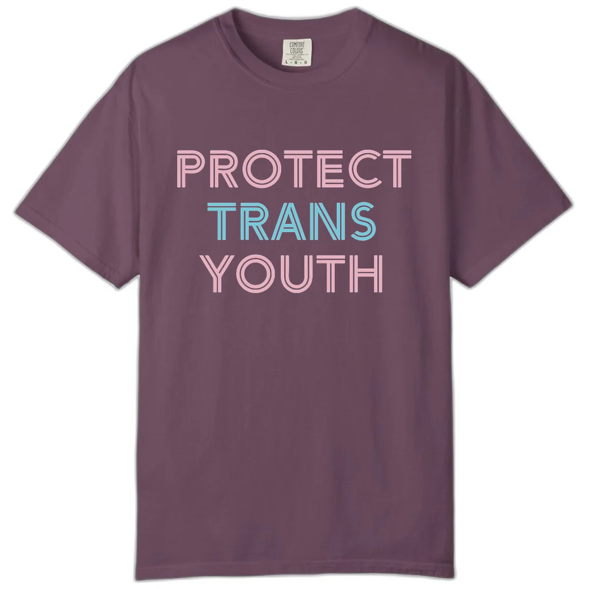 Protect Trans Youth Comfort Color in Berry