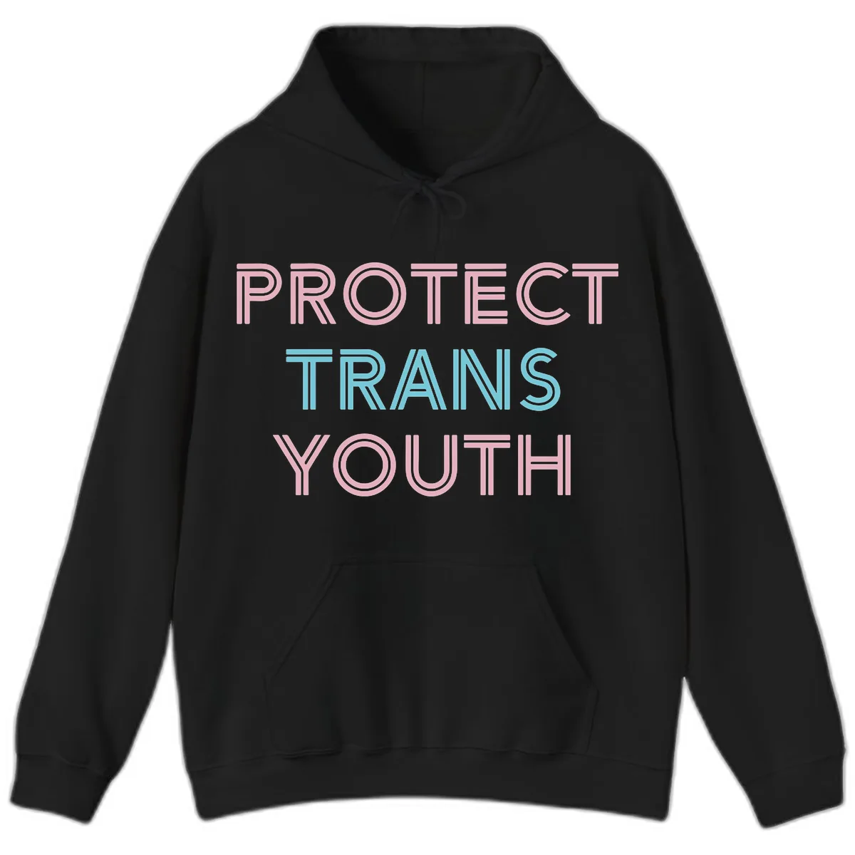 Protect Trans Youth Hoodie in Black