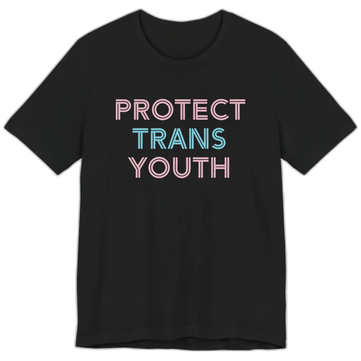 Protect Trans Youth Premium T-Shirt in Black