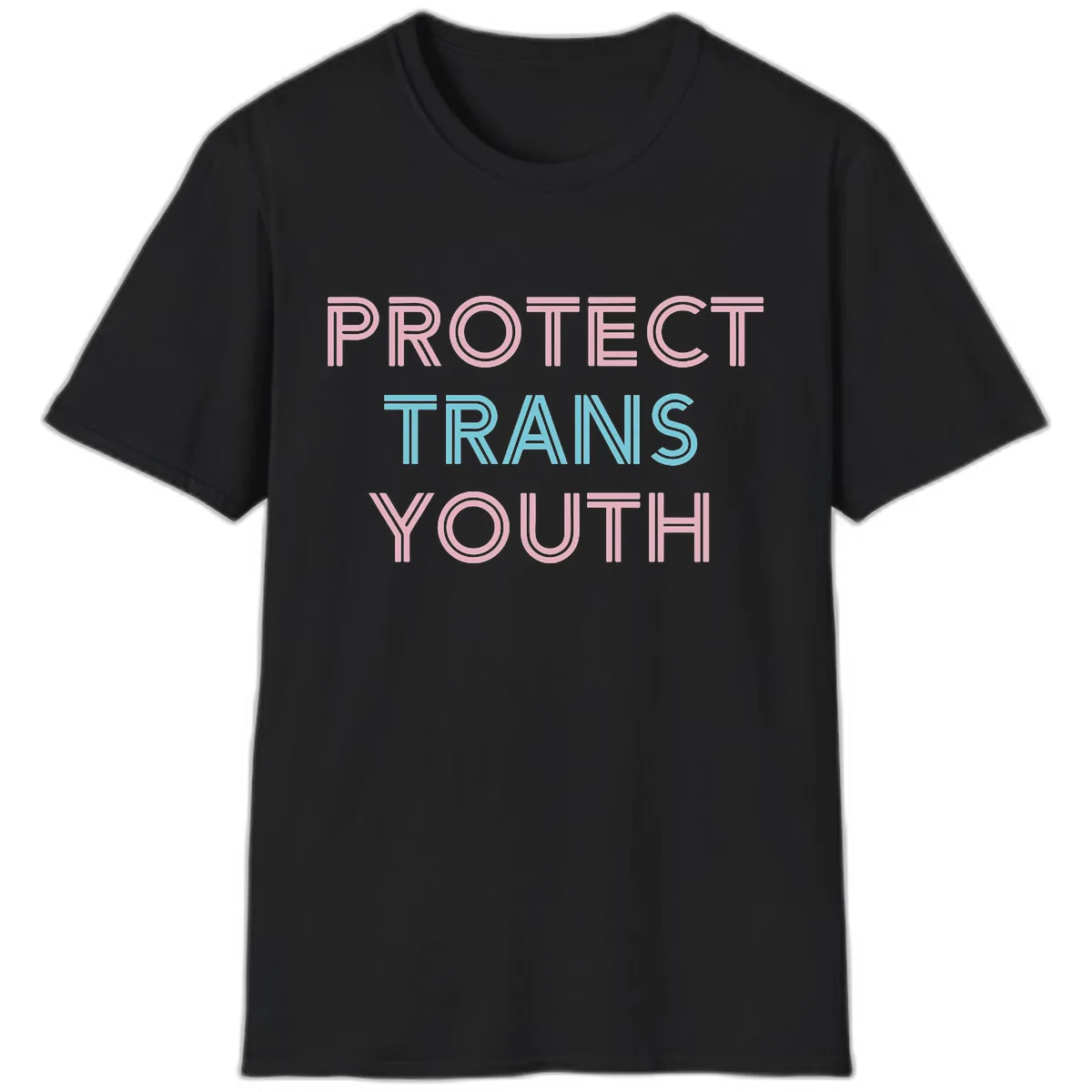 Protect Trans Youth T-Shirt in Black