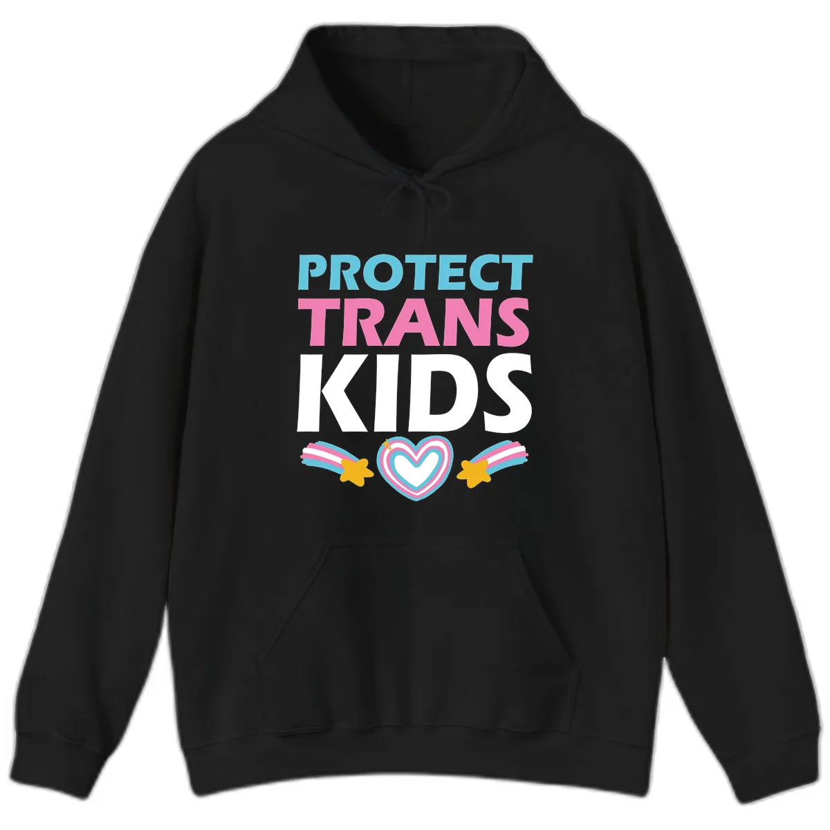 Protect Trans Kids Hoodie in Black