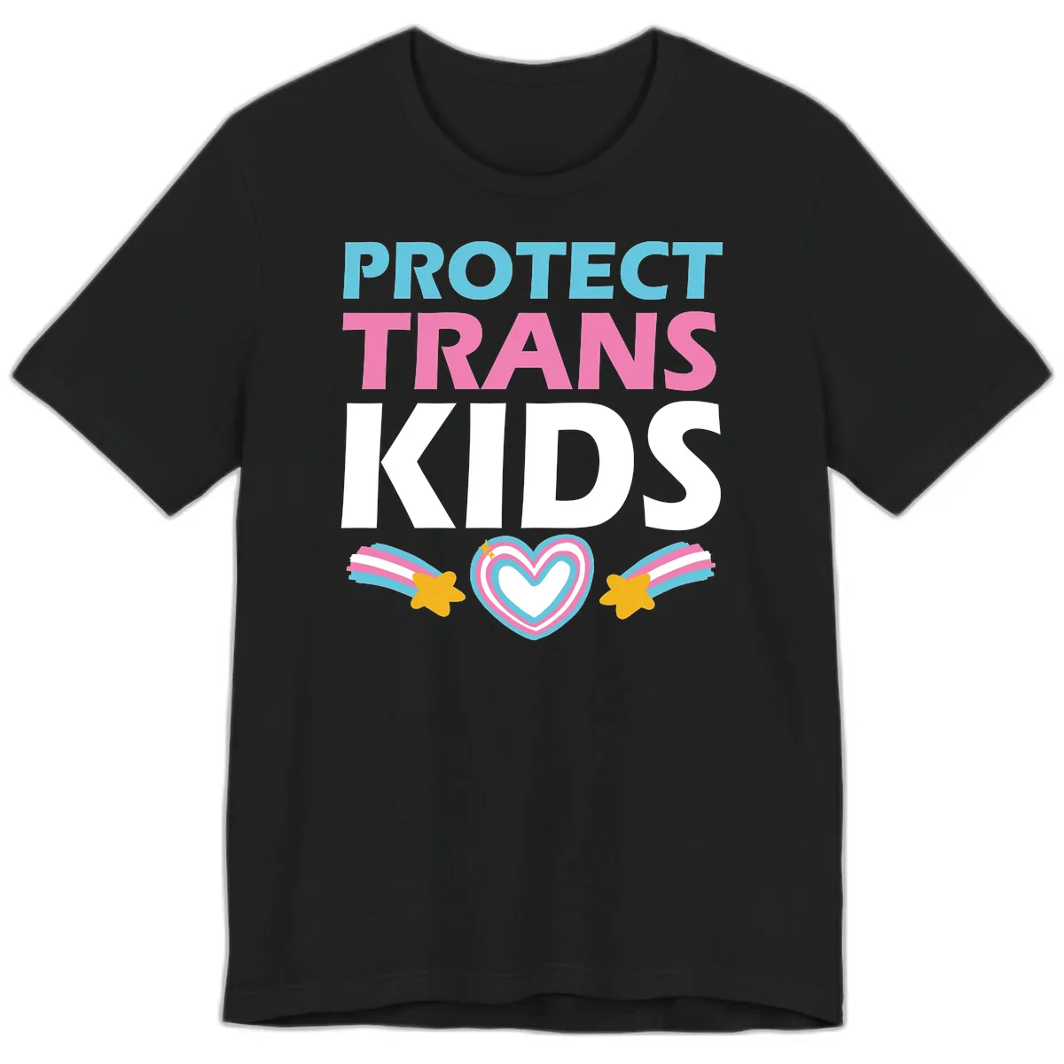 Protect Trans Kids Premium T-Shirt in Black