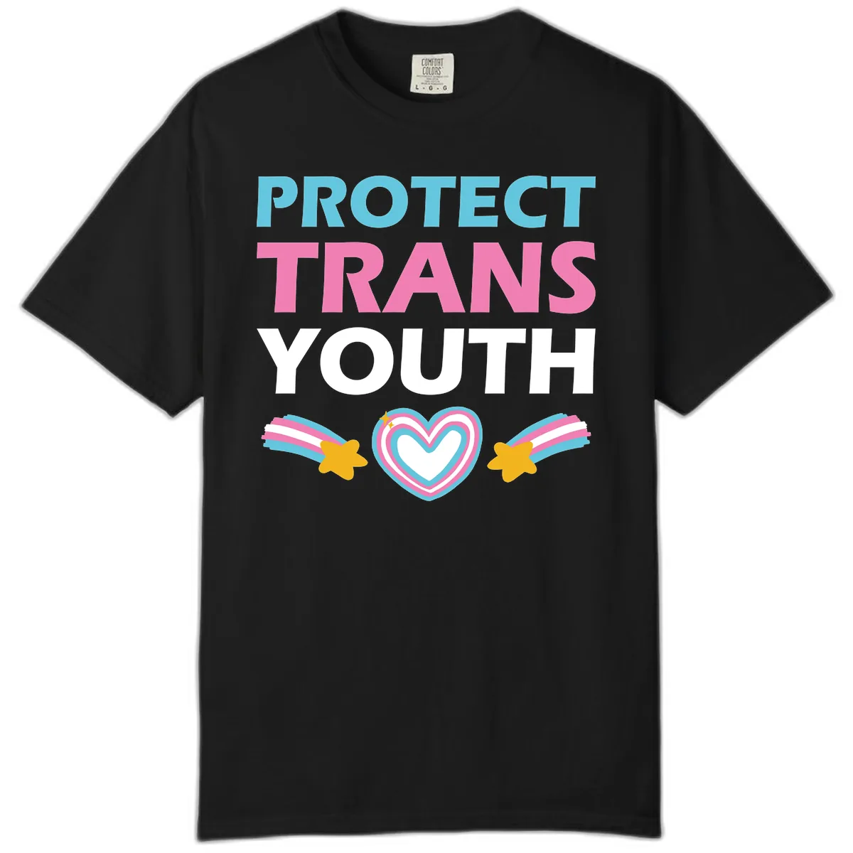 Protect Trans Youth Comfort Color in Black
