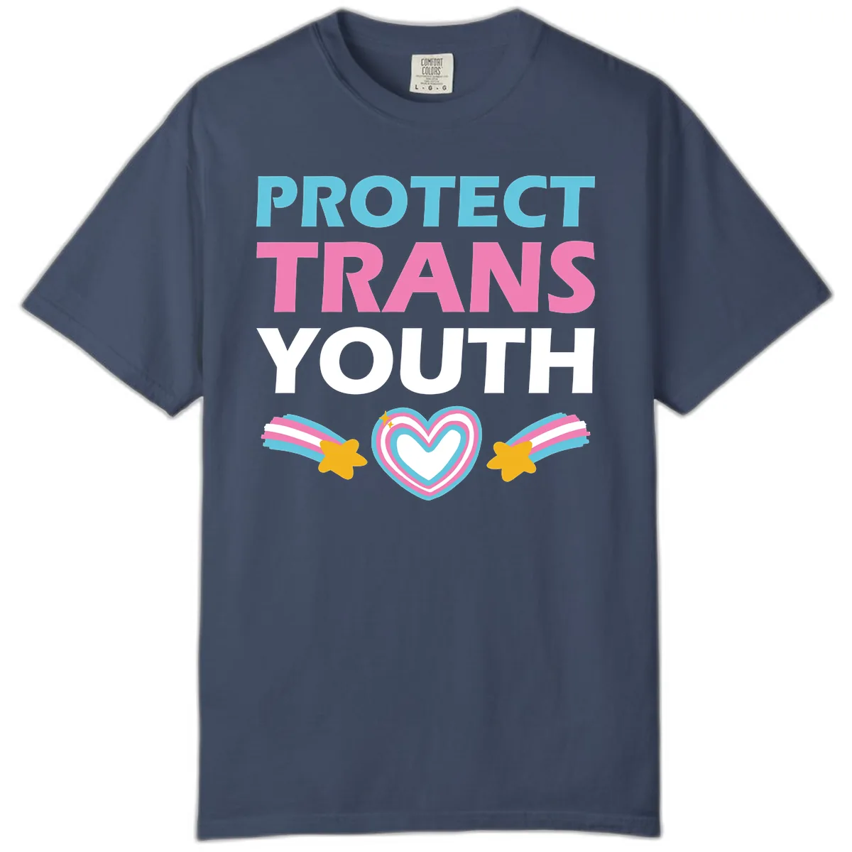 Protect Trans Youth Comfort Color in Midnight
