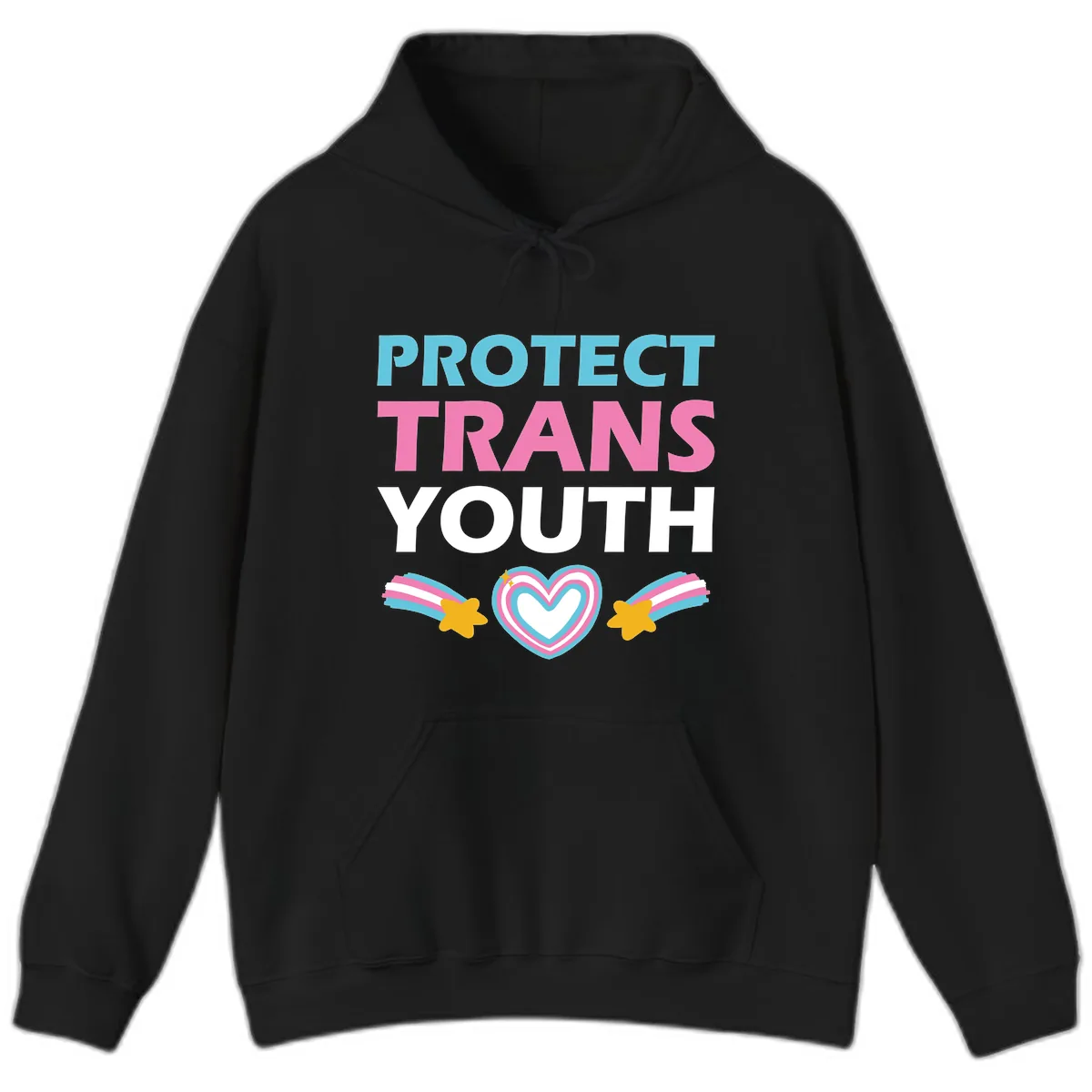 Protect Trans Youth Hoodie in Black