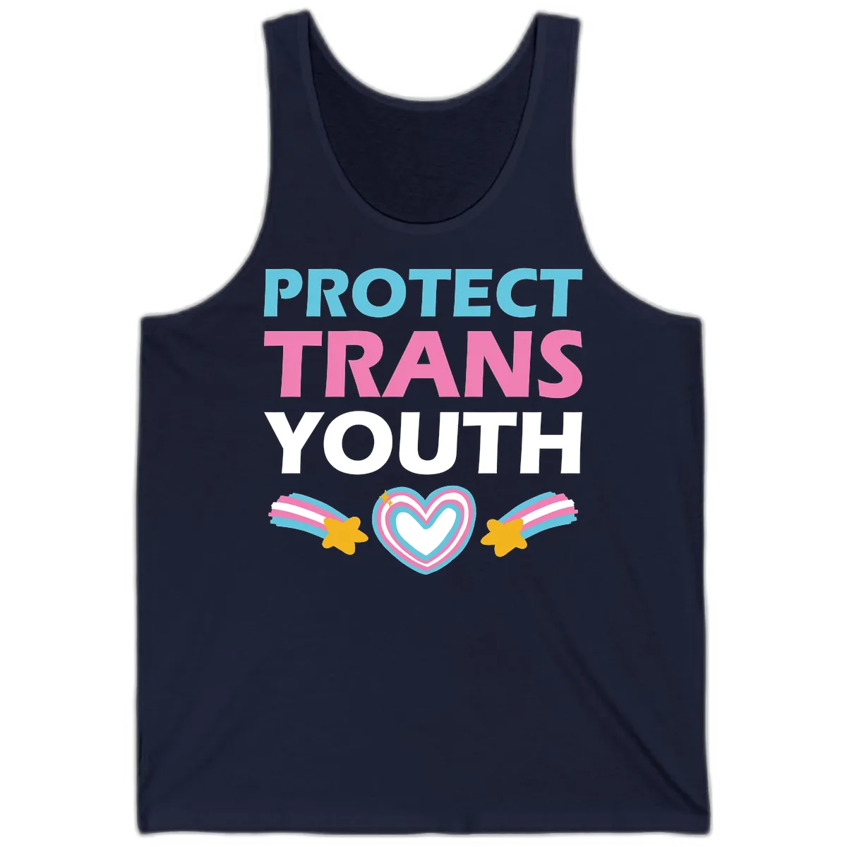 Protect Trans Youth Tank in Navy