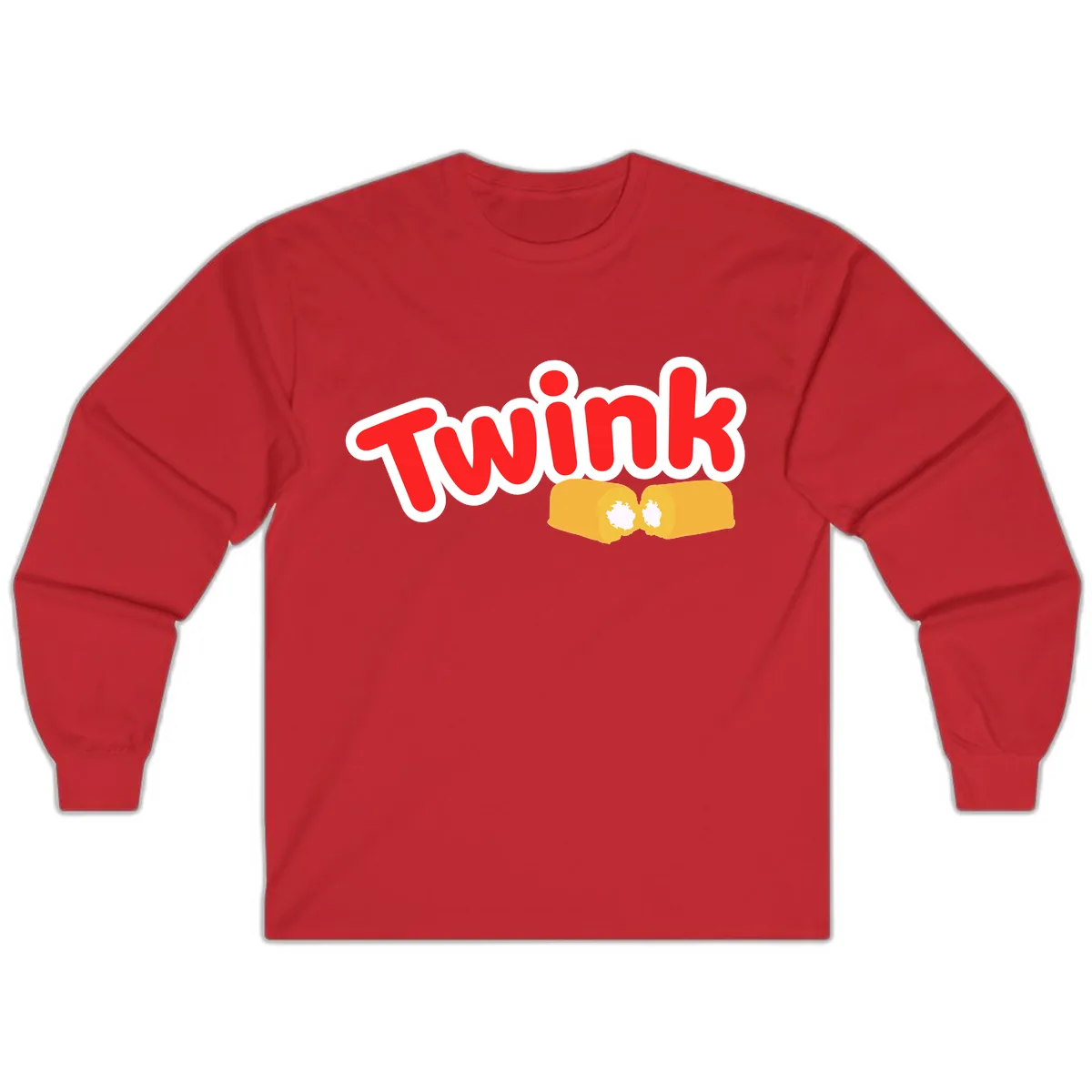 Twink Fist Bump Long Sleeve in Red