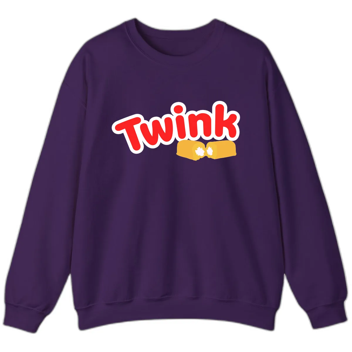Twink Fist Bump Sweatshirt in Purple
