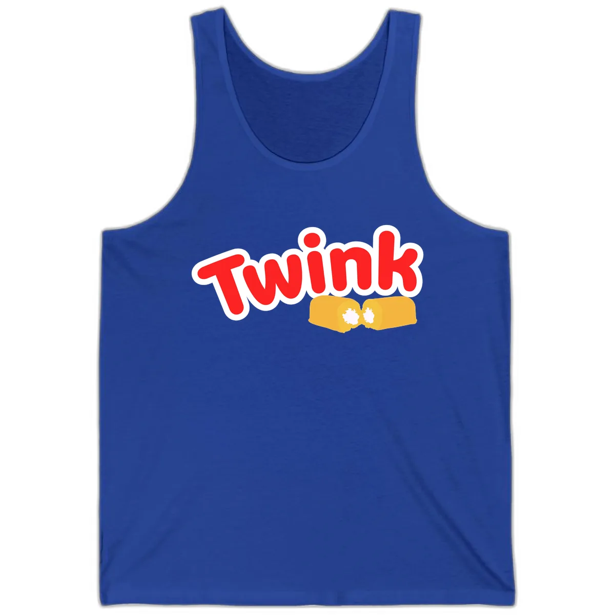 Twink Fist Bump Tank in True Royal
