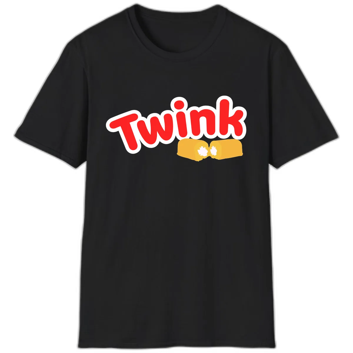 Twink Fist Bump T-Shirt in Black