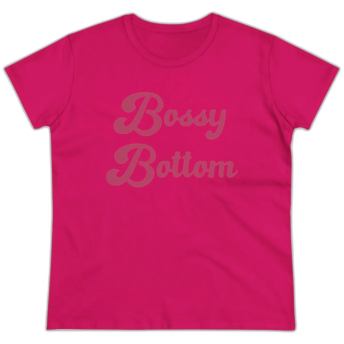 Body Rhythm Pride Design Ladies Tee in Heliconia