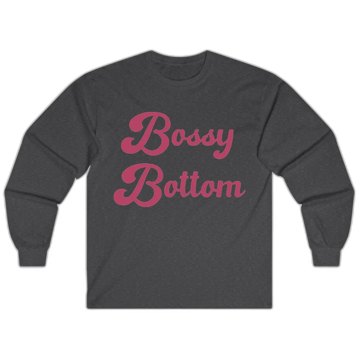 Body Rhythm Pride Design Long Sleeve in Dark Heather