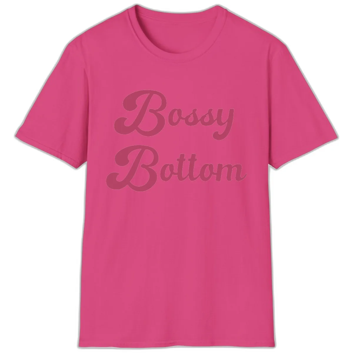 Body Rhythm Pride Design T-Shirt in Heliconia